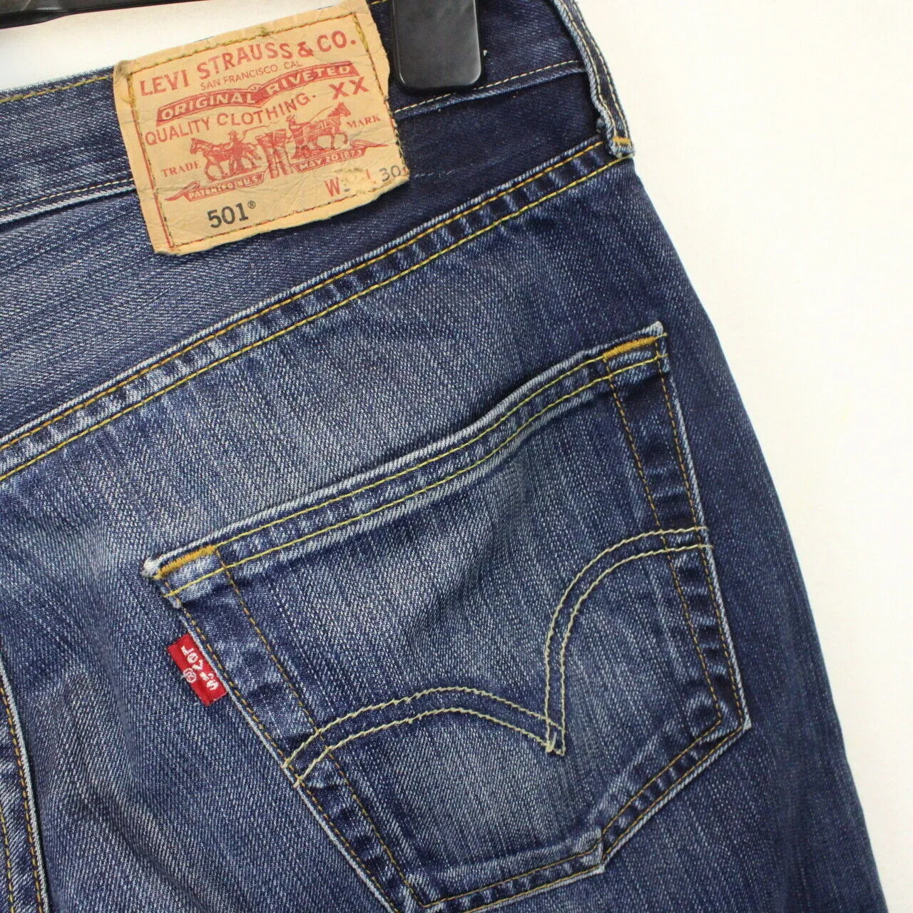 LEVIS 501 Jeans Dark Blue | W32 L30