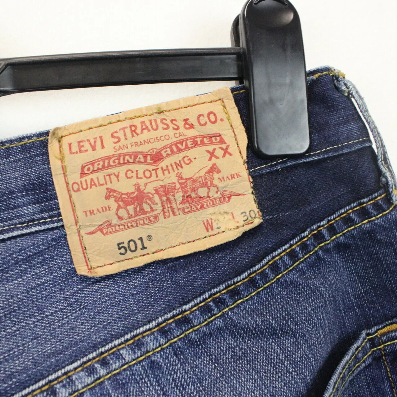 LEVIS 501 Jeans Dark Blue | W32 L30