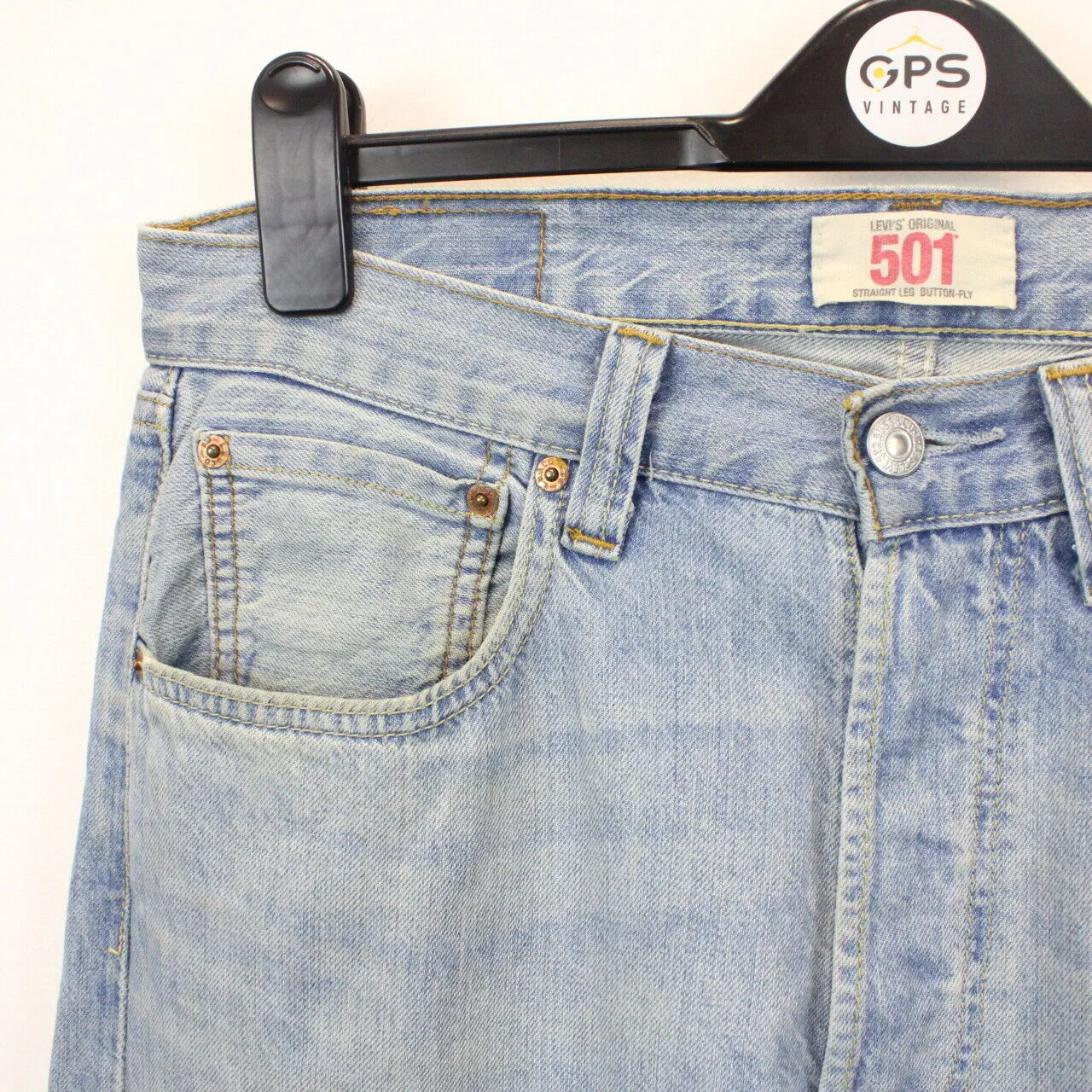 LEVIS 501 Jeans Light Blue | W34 L34