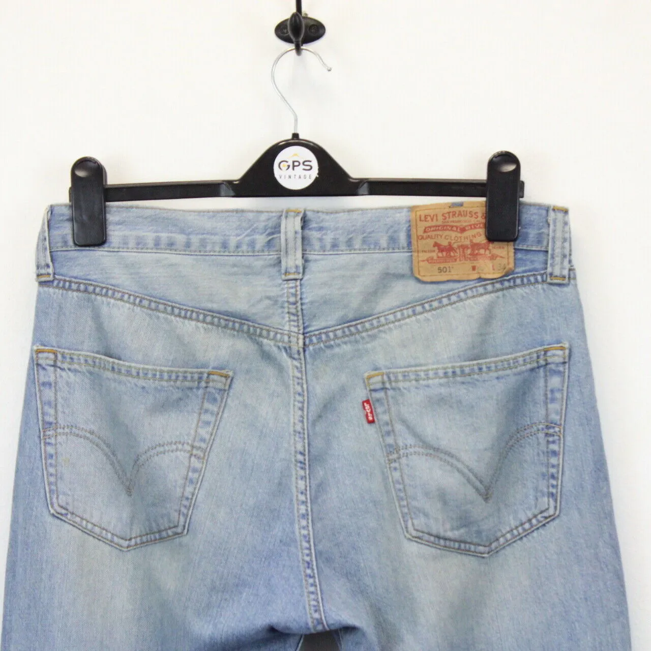 LEVIS 501 Jeans Light Blue | W34 L34