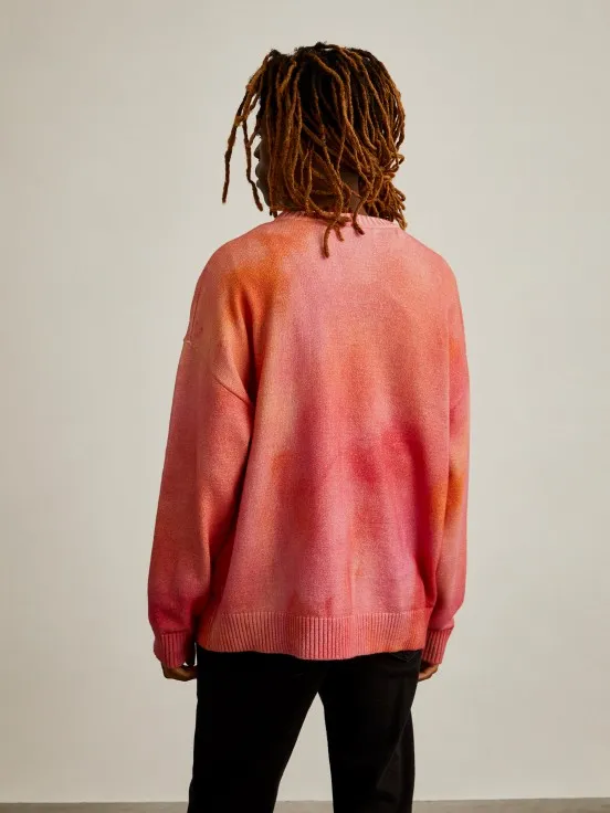 Lion x Killa tie dye sweater