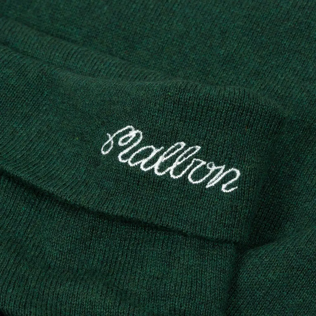 Malbon x L&S Rollneck Sweater Jade Green