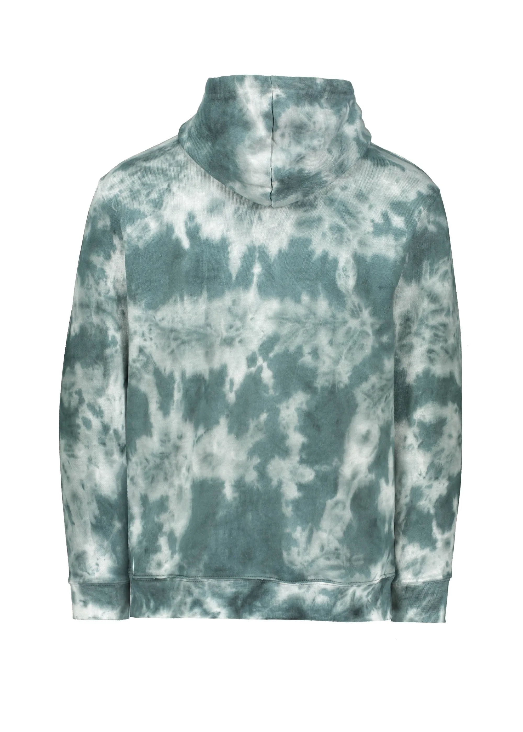 Market Tie Dye Pocket Arc Hoodie - Smoke