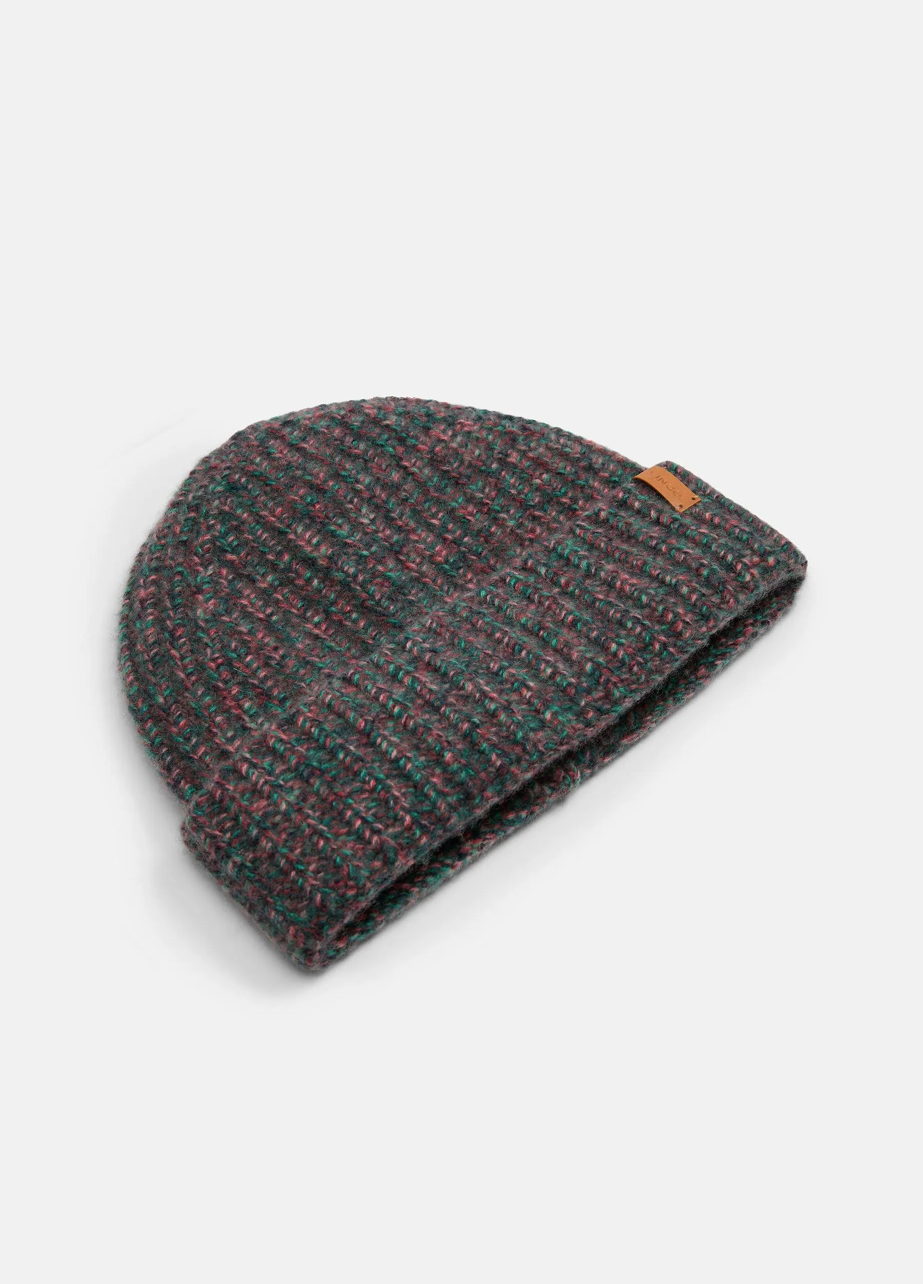 Marl Cashmere Chunky-Knit Beanie