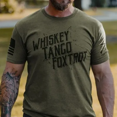 Men's Grunt Style Whiskey Tango II Graphic T-Shirt