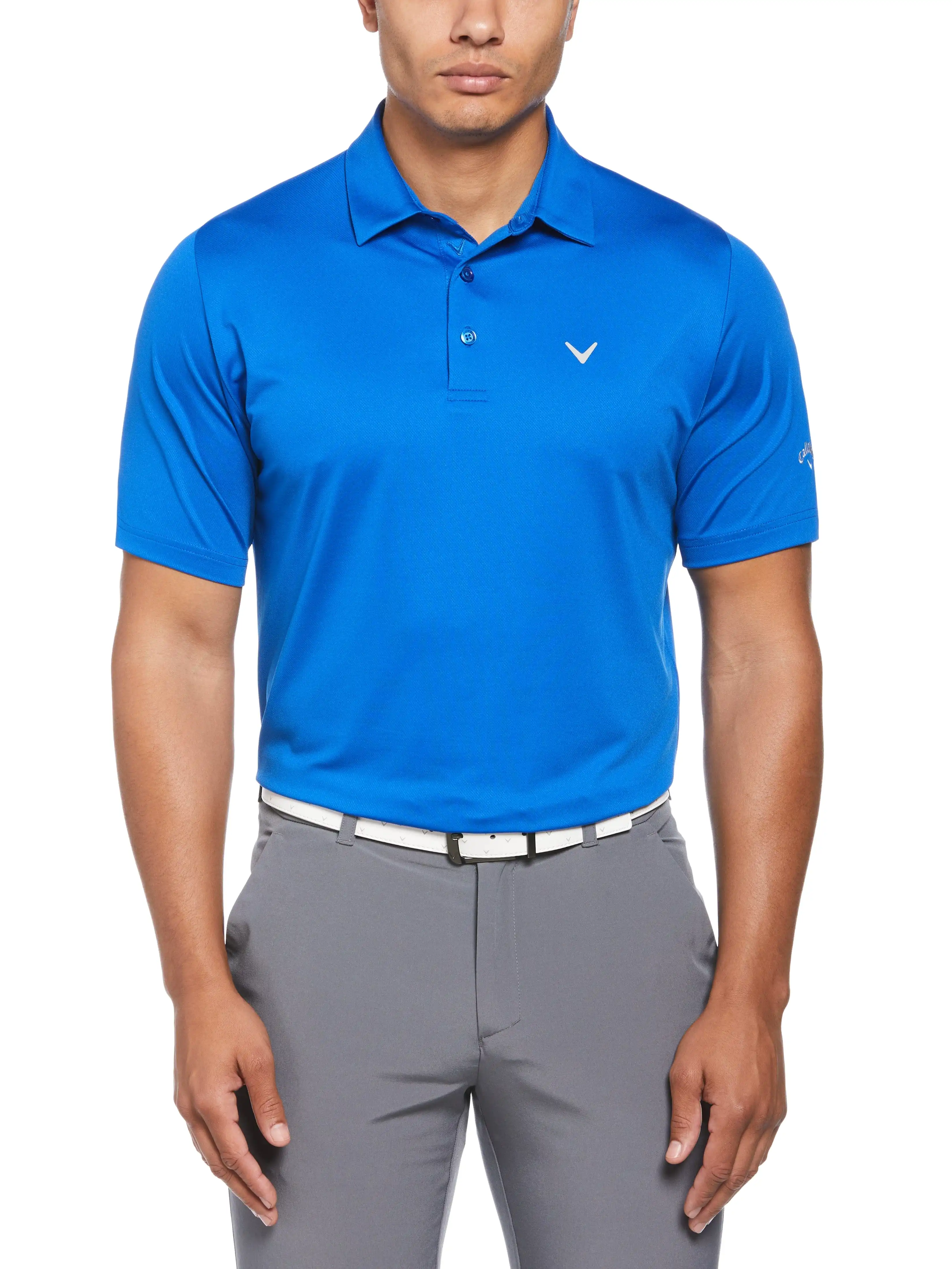 Mens Swing Tech Solid Polo