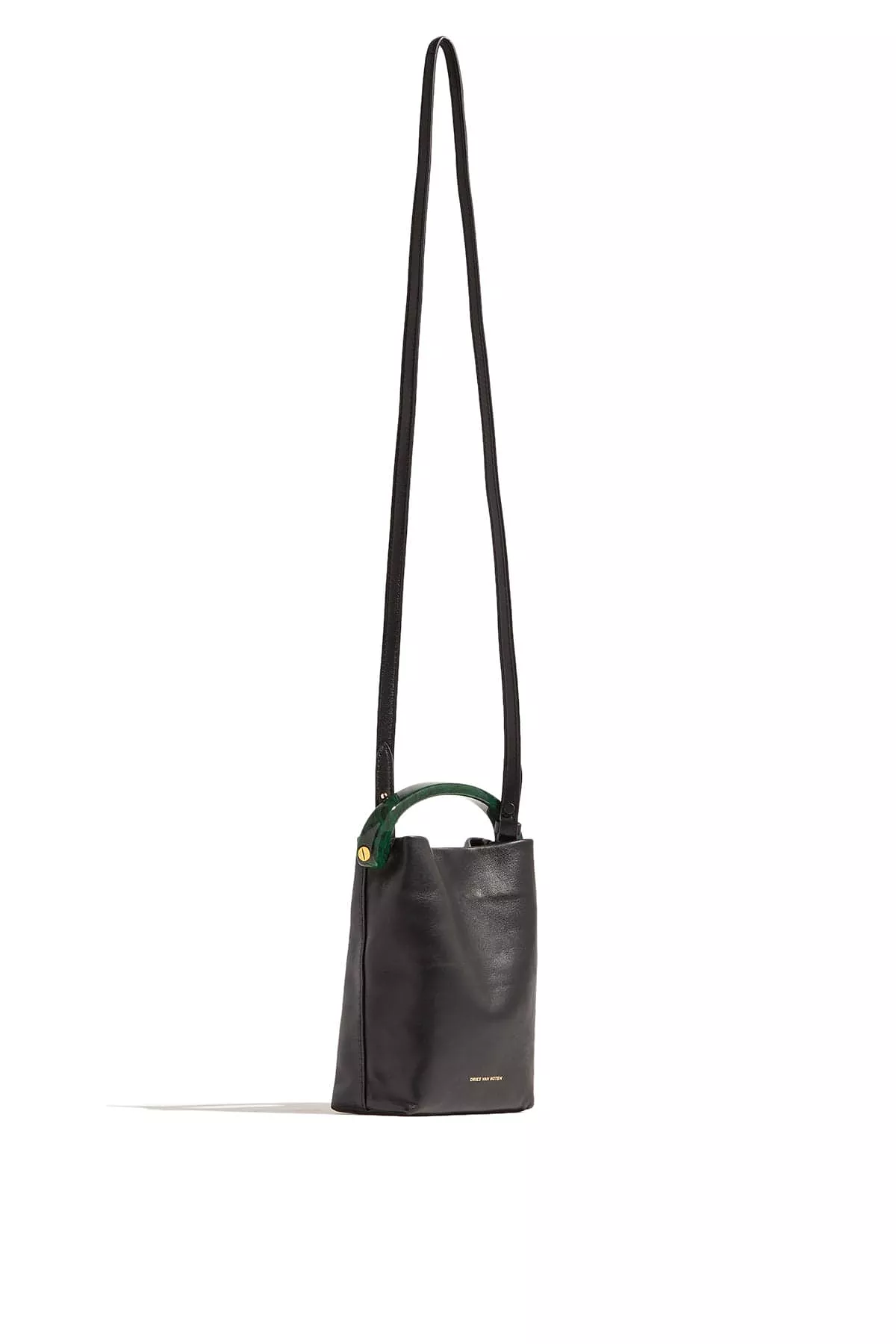 Micro Crossbody Bag in Black