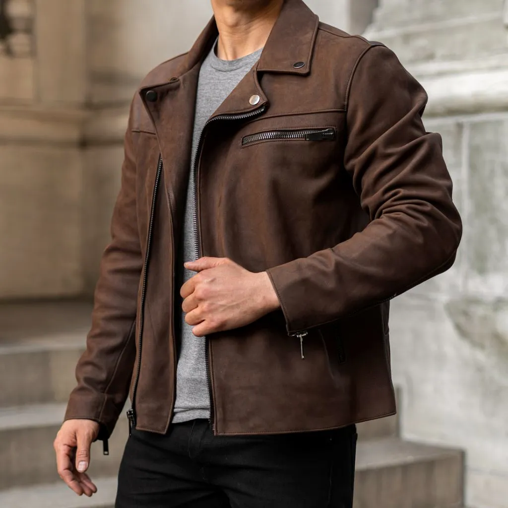 Motorcycle Jacket | Tobacco