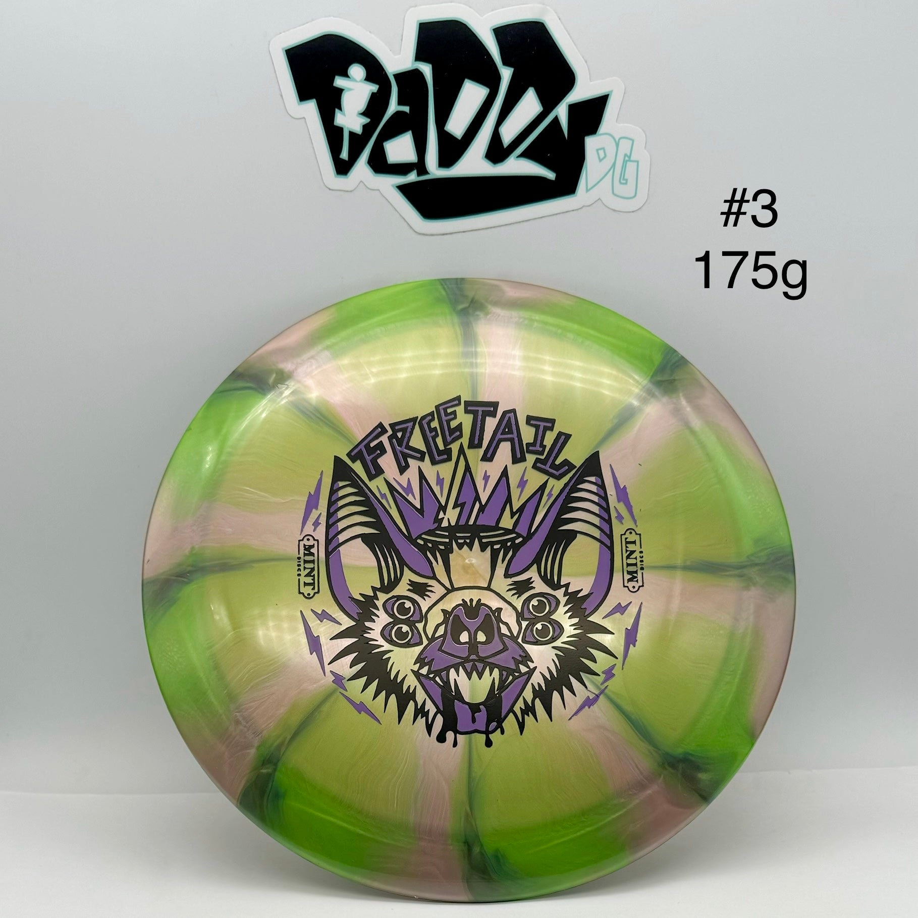 ****NEW Mint Discs Sublime Swirl Freetail Control Driver with Four Eyes Stamp