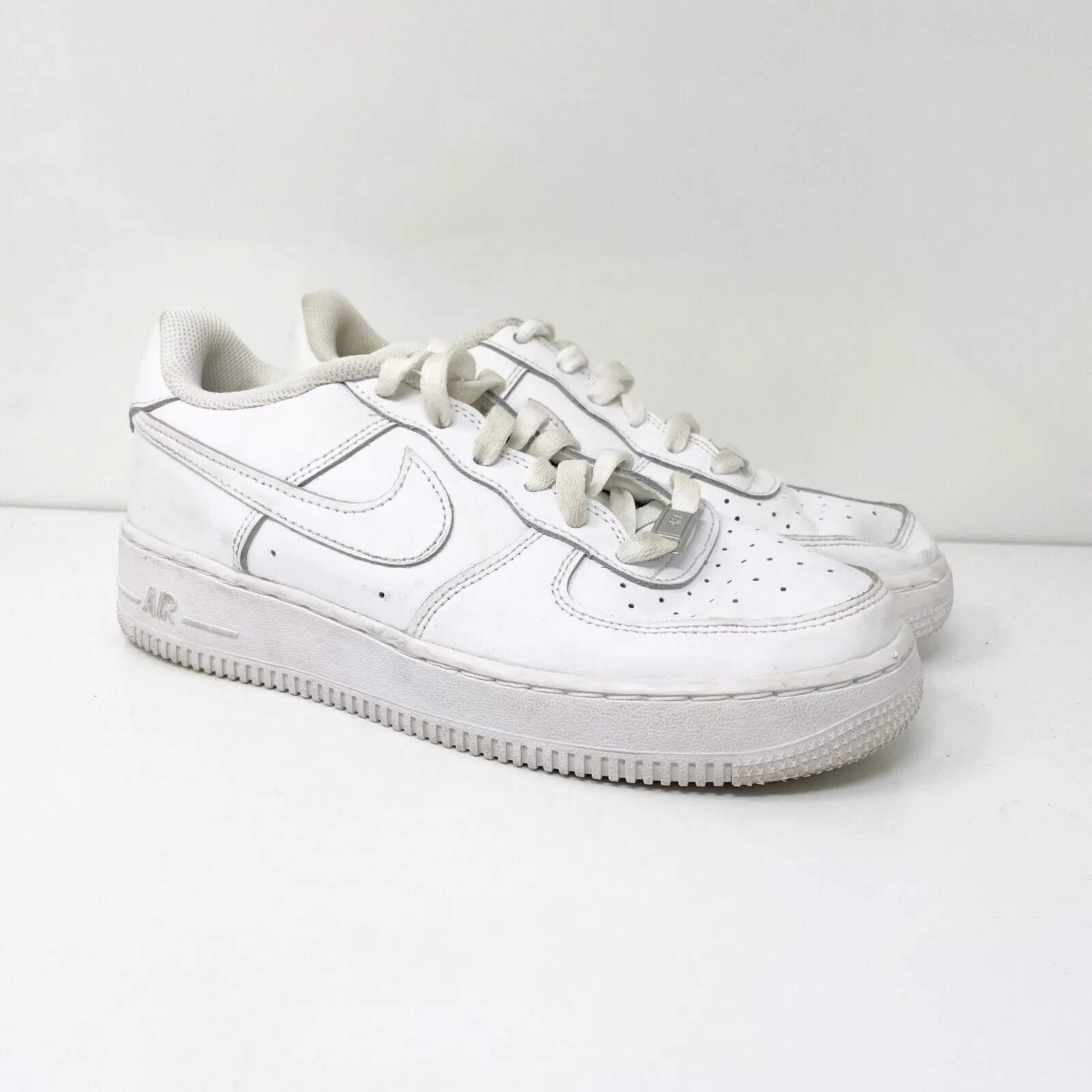 Nike Boys Air Force 1 LE DH2920-111 White Casual Shoes Sneakers Size 6Y