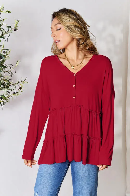 No Ruffle About It Blouse