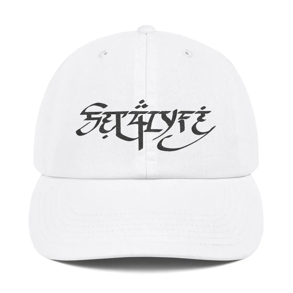 NU LOGO CHAMPION EDITION WHITE DADDY HAT