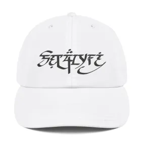 NU LOGO CHAMPION EDITION WHITE DADDY HAT