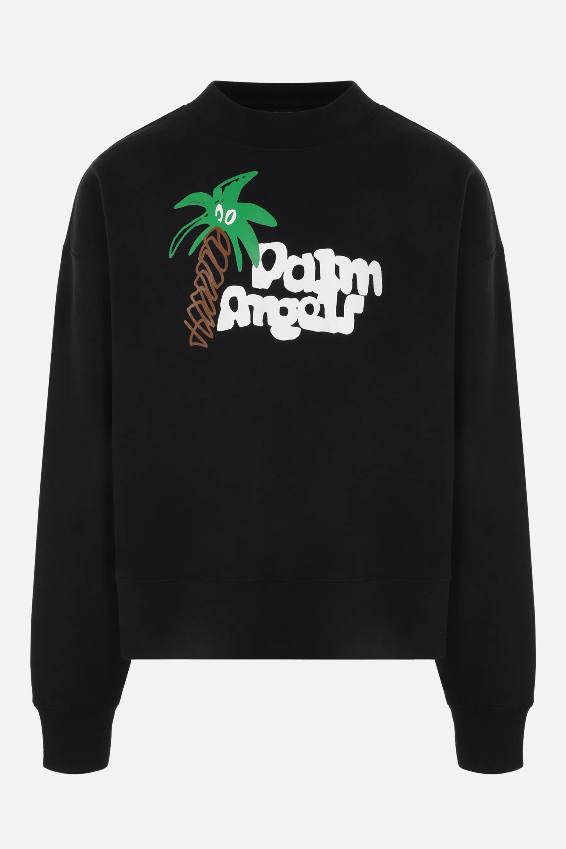 Palm Angels  |Crew Neck Sweat Street Style Long Sleeves Plain Logo