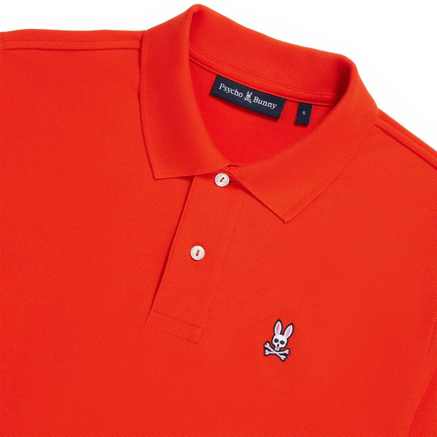 Psycho Bunny Men's Classic Polo - Tangerine Tango