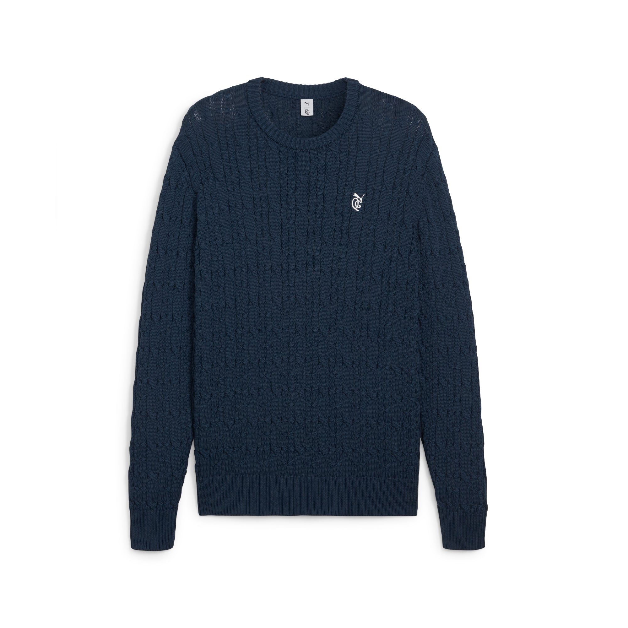 Puma x Quiet Golf Cable Knit Golf Sweater