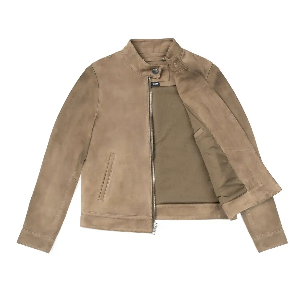 Racer Jacket | Taupe