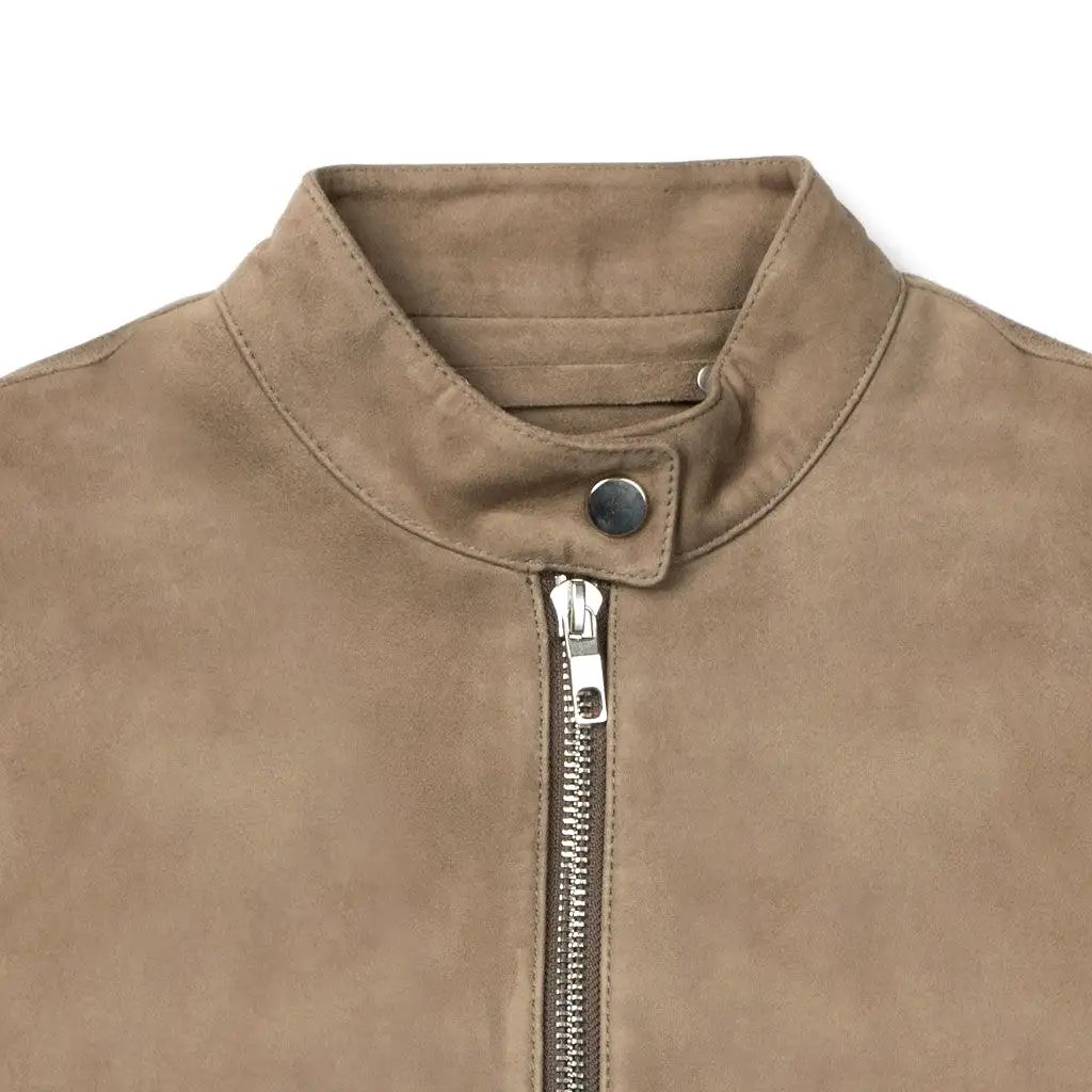 Racer Jacket | Taupe