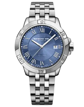 Raymond Weil Tango Classic Men's Steel Blue Quartz Watch 8160-ST-00508