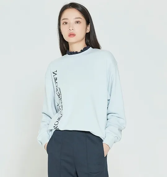 ROMANTIC CROWN  |Unisex Street Style Collaboration Long Sleeves Plain Cotton