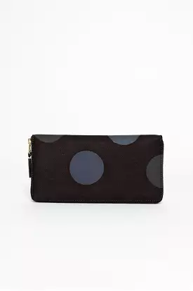 SA0110RD Classic Purse in Black Dot