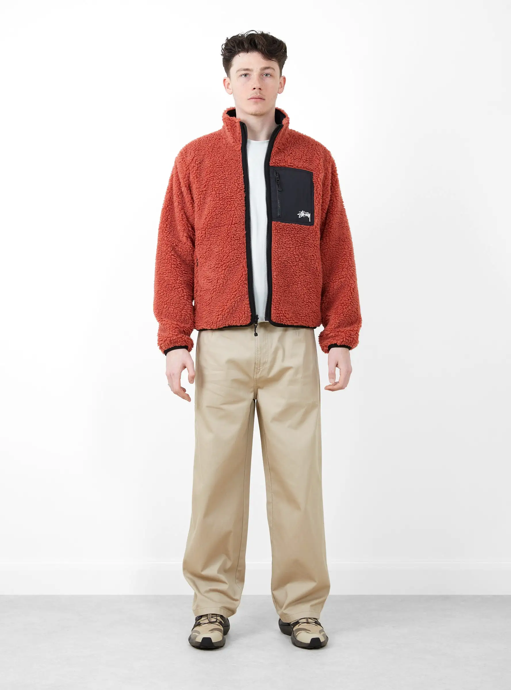 Sherpa Reversible Jacket Terracotta