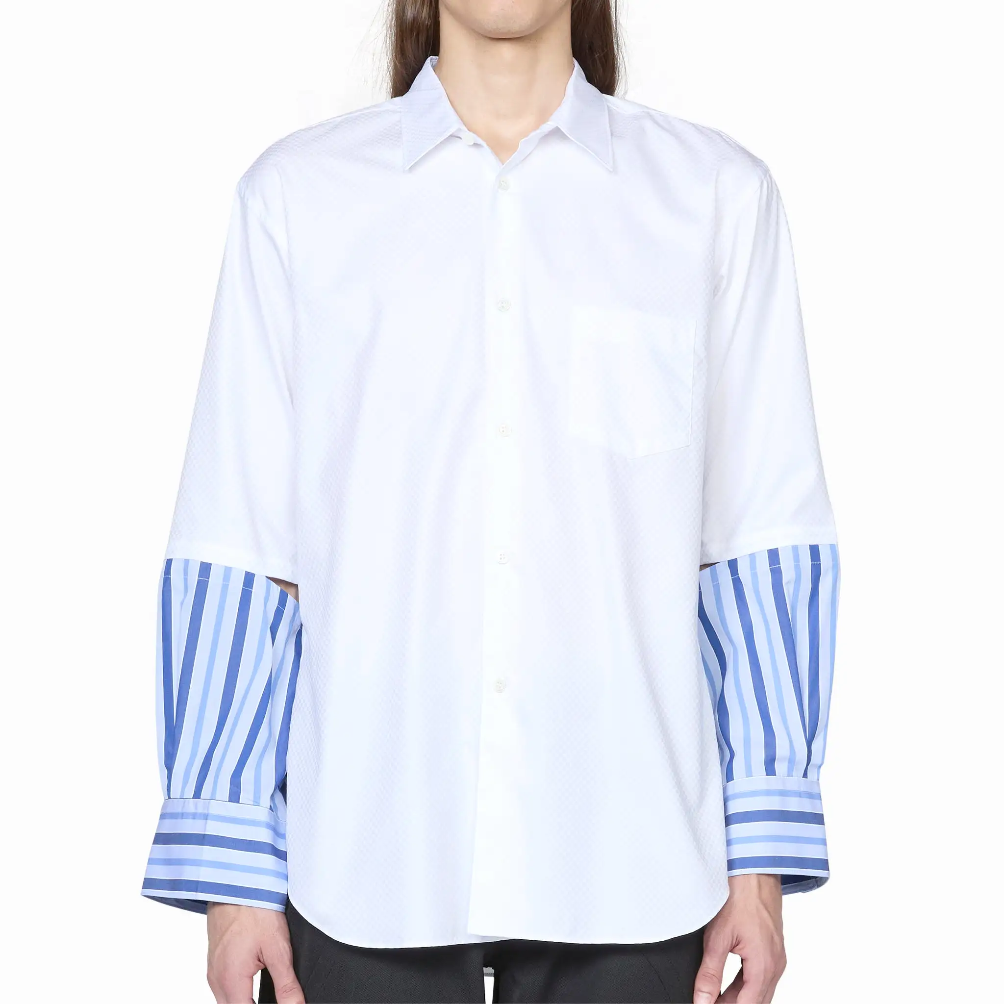 Shirt White | Stripe