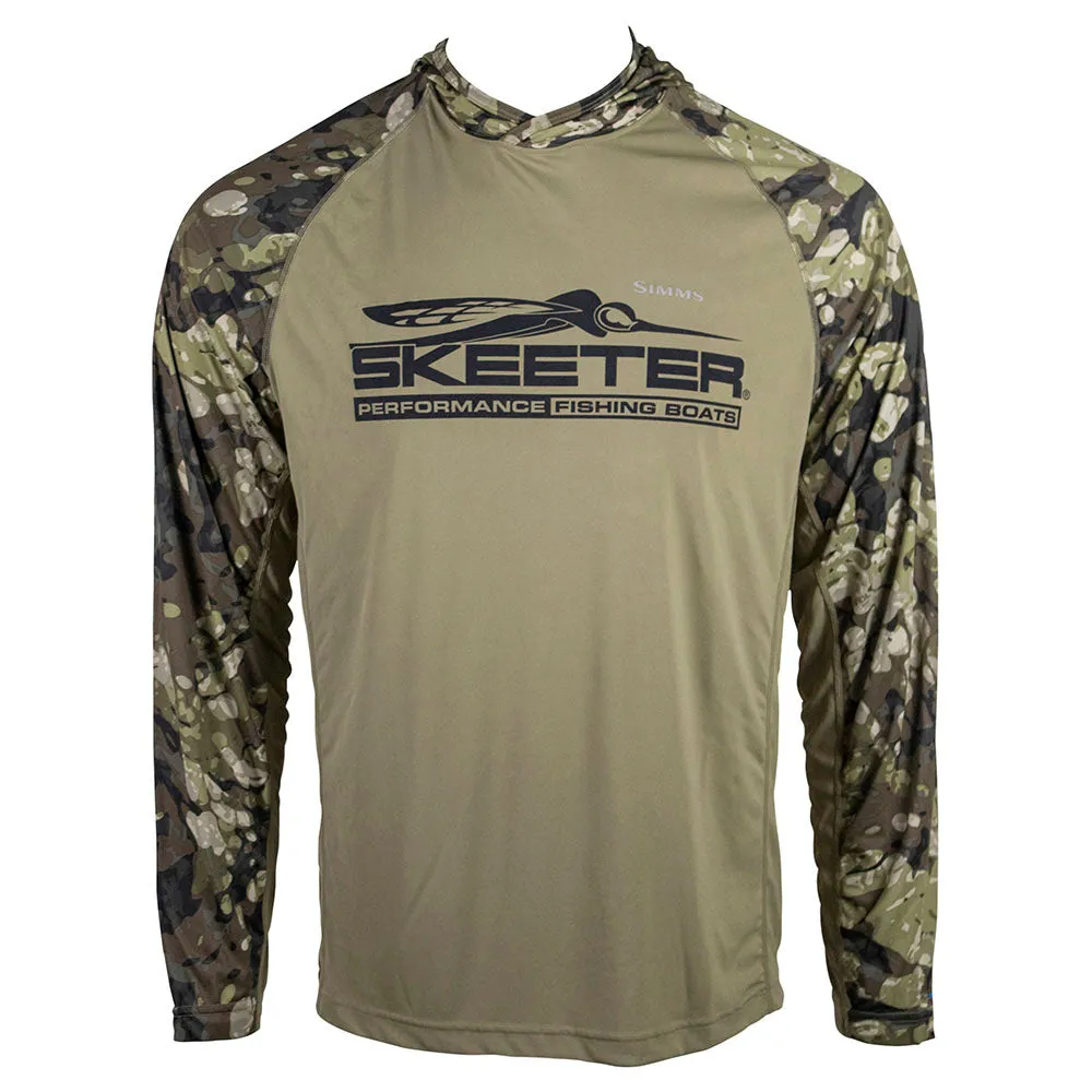 Skeeter Simms BugStopper SolarFlex Hoody - Riparian Camo