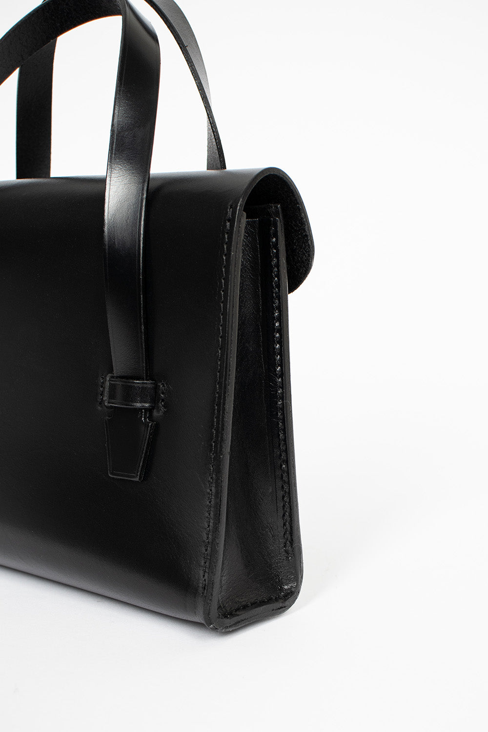 Small Leather Bag Black