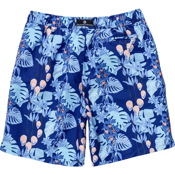 Snapper Rock Men's Volley Board Short, Mango Tango