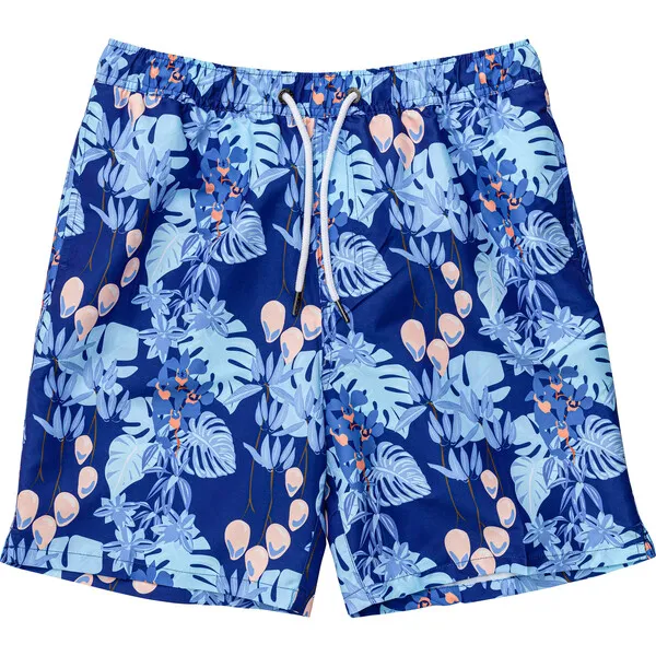 Snapper Rock Men's Volley Board Short, Mango Tango