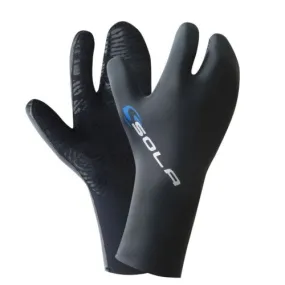 Sola 5mm Smoothskin Lobster Claw Wetsuit Gloves