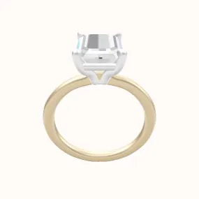 Solitaire Engagement Ring With Standard Four Prong Head