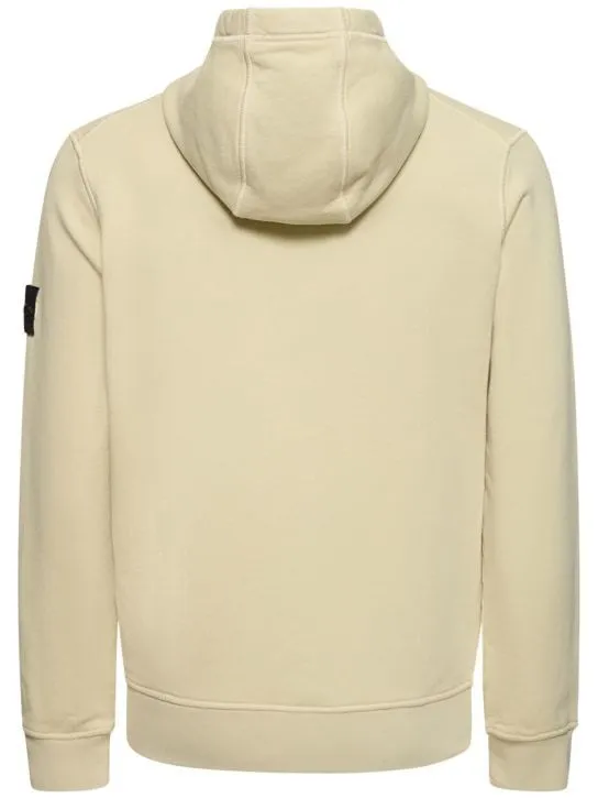 STONE ISLAND  |Long Sleeves Plain Cotton Bridal Logo Outlet Sweatshirts