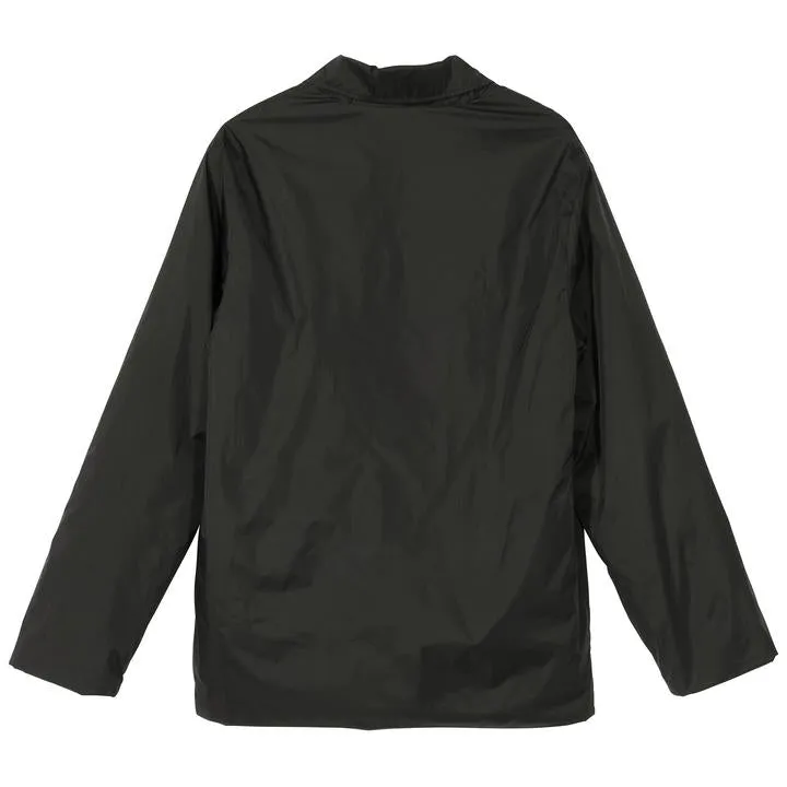 STSSY LIGHT FILL NYLON SPORT JACKET // BLACK