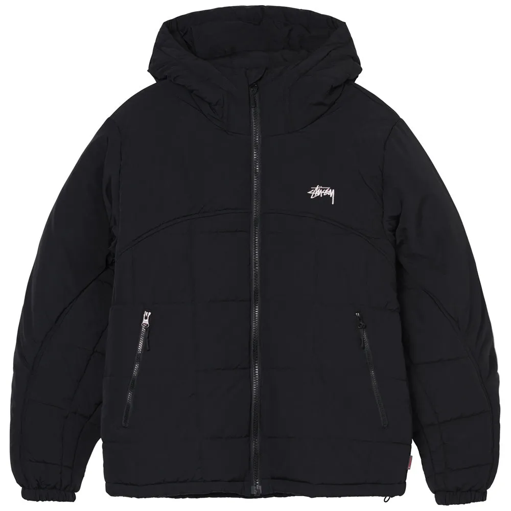 STSSY PRIMALOFT MOUNTAIN JACKET // BLACK