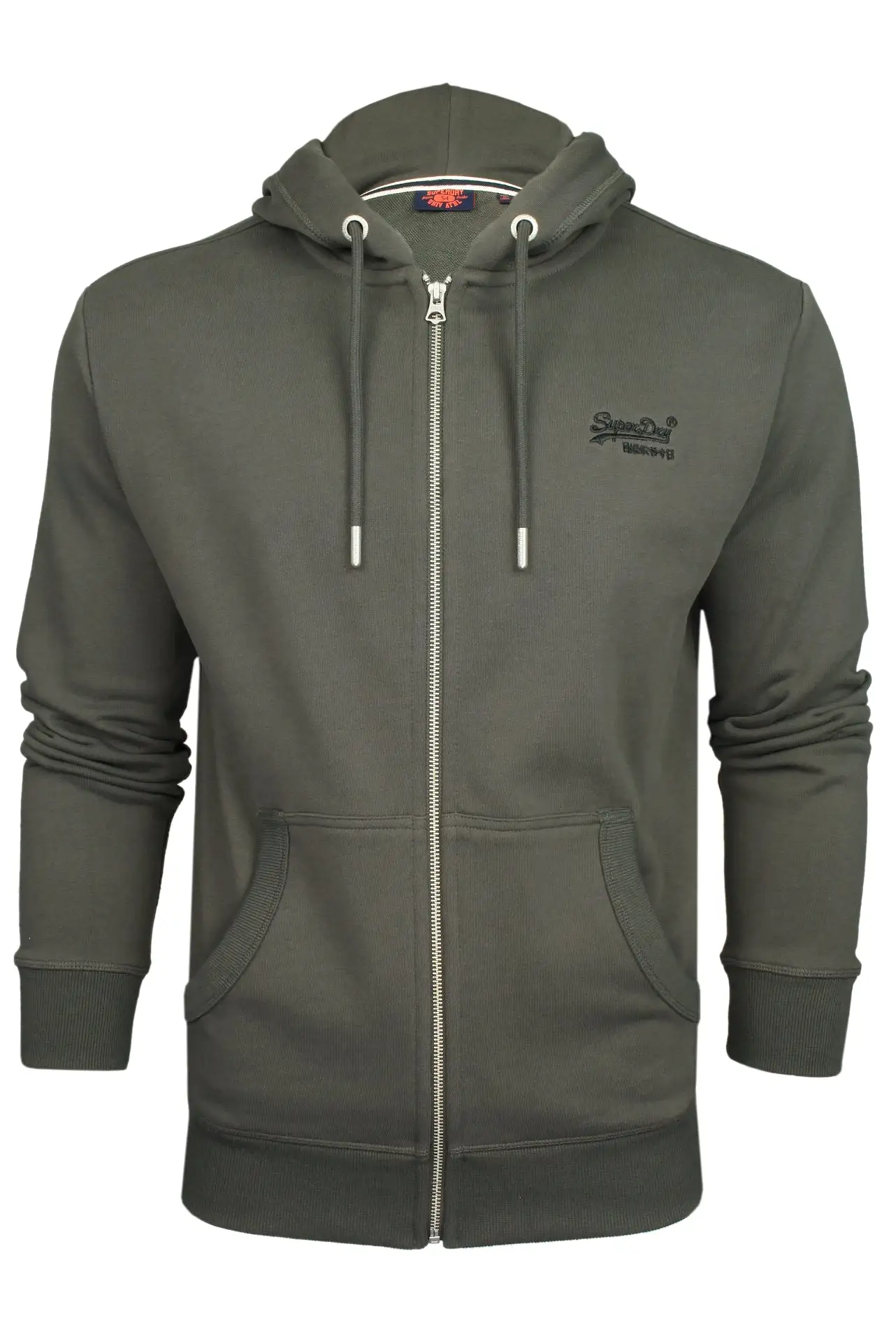 Superdry Mens Essential Logo Zip Hoodie Sweater