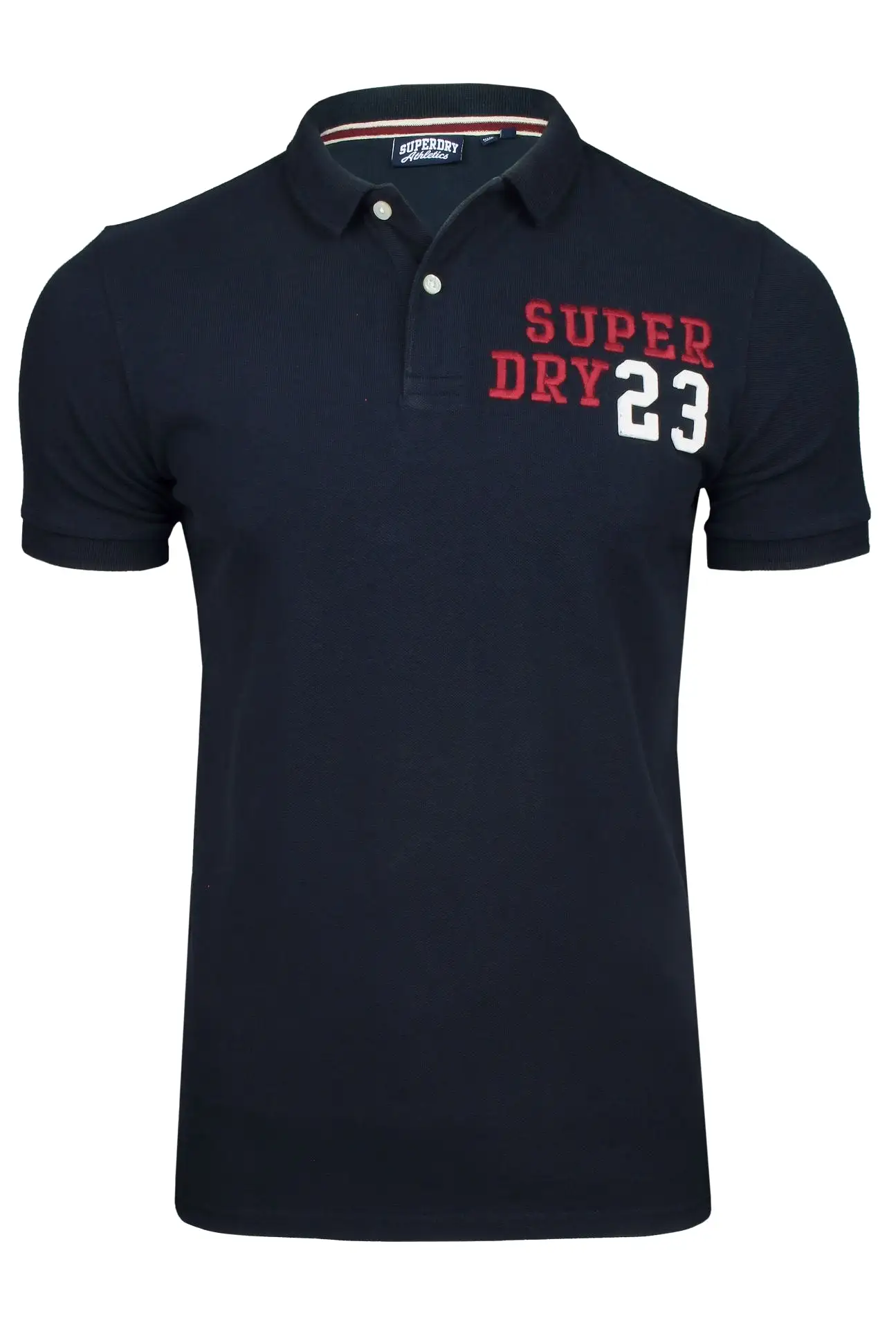 Superdry Mens Vintage 'Superstate' Pique Polo T-Shirt