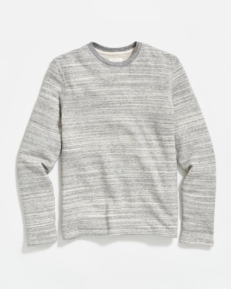 Terry Knit Crew Neck