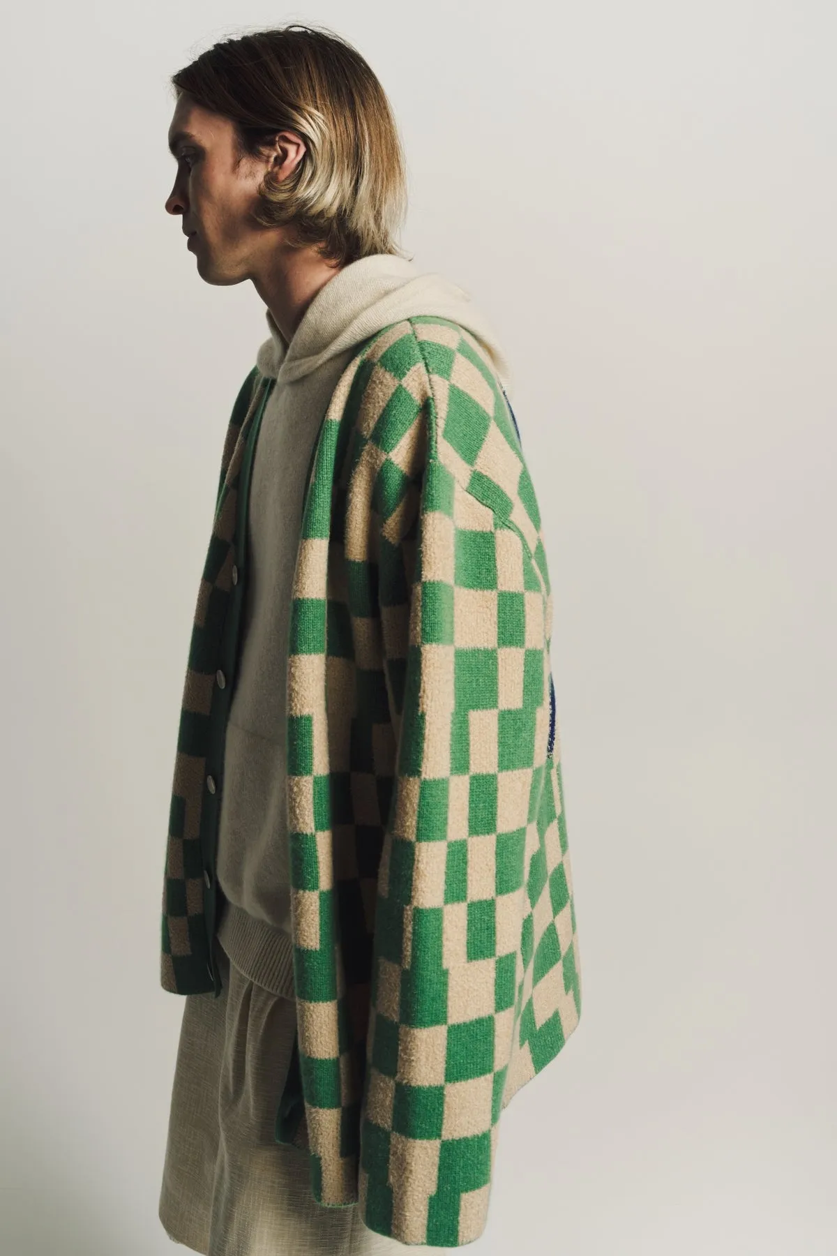 THE ELDER STATESMAN | CARDINAL CHECKER CARDIGAN