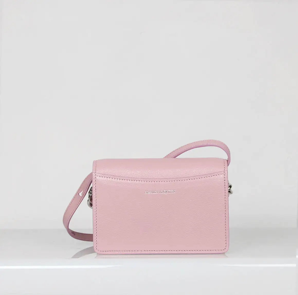 The Four Ring Mini with Chain Goat, Antic Pink (S)