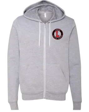 Unisex Sponge Fleece Zip Hood - Linden Little League