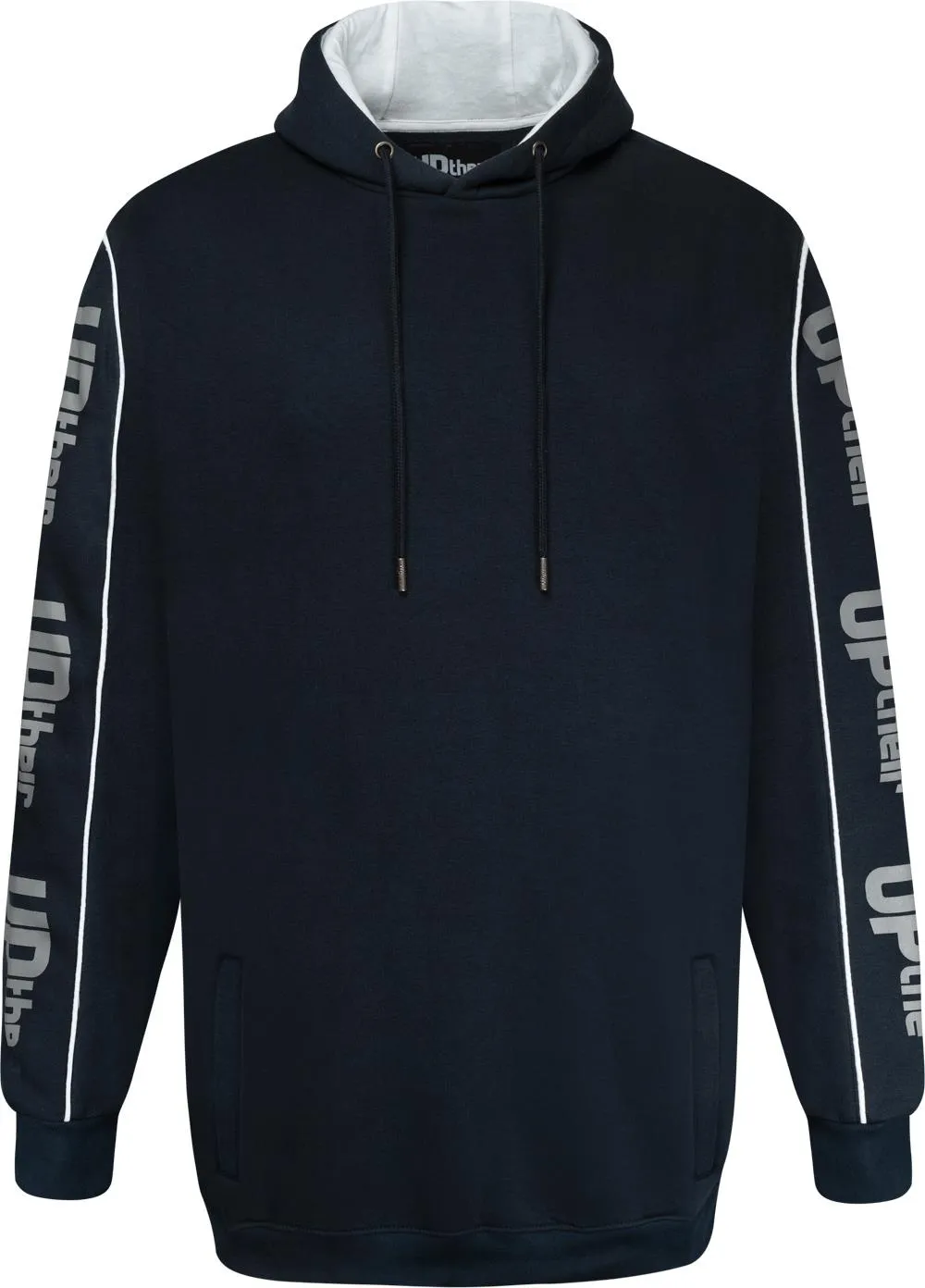 Uptheir Divine Cut and Sew Panel Hoody - Navy