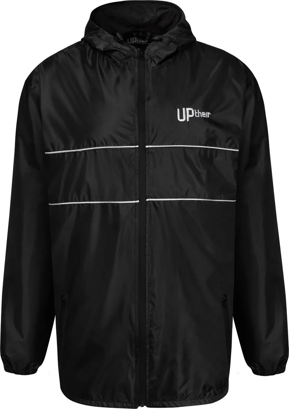 Uptheir Kynance Waterproof Hooded Jacket - Black