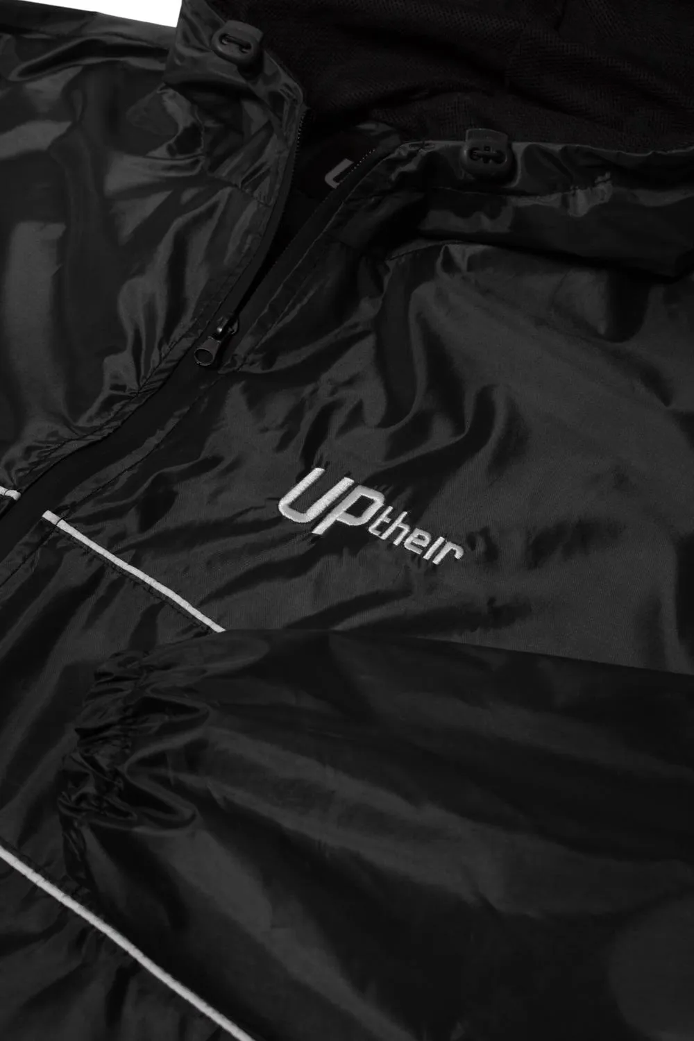 Uptheir Kynance Waterproof Hooded Jacket - Black