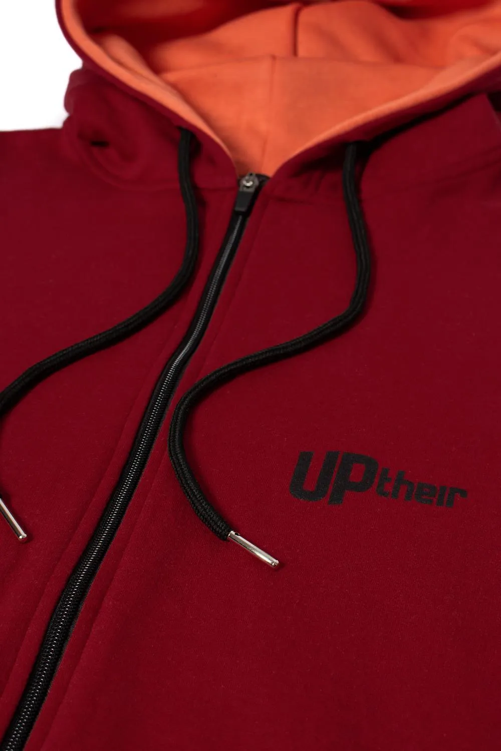 Uptheir Magic Zip Hoody - Red