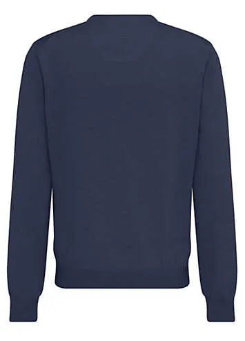 V-Neck Knitted Jumper by Fynch-Hatton | Look Again