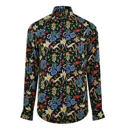 Vivienne Westwood  |Unisex Street Style Long Sleeves Shirts