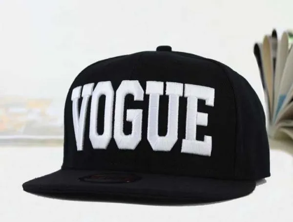 Vogue Snapback Baseball Cap with Embroidery Front for Men or Women