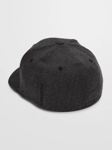 Volcom Full Stone Heather XFIT Cap Charcoal  An everyday piece of headwear that’s distinctly Volcom. Sporting the Stone front an